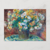 Chrysanthemums | Renoir Briefkaart (Voorkant)