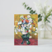 Chrysanthemums | Renoir Briefkaart (Staand voorkant)