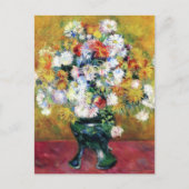 Chrysanthemums | Renoir Briefkaart (Voorkant)