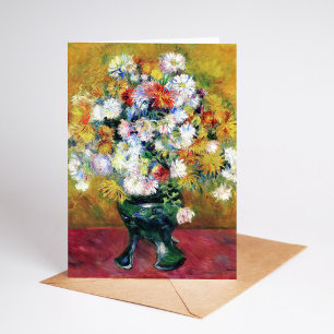 Chrysanthemums   Renoir Kaart