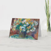 Chrysanthemums | Renoir Kaart (Voorkant)
