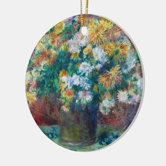 Chrysanthemums | Renoir Keramisch Ornament (Links)