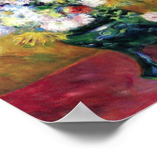 Chrysanthemums | Renoir Poster (Hoek)