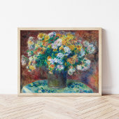 Chrysanthemums | Renoir Poster