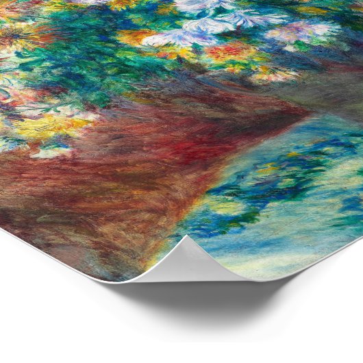Chrysanthemums | Renoir Poster (Hoek)