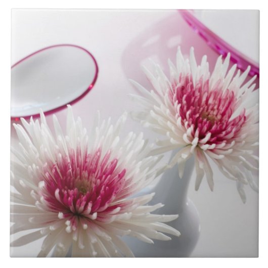 Chrysanthemums Tegeltje (Voorkant)