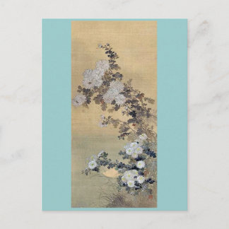 Chrysanthemums Ukiyoe Briefkaart