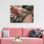 Chrysanthemums van Dennis Bunker Miller, Fine Art Canvas Afdruk (Insitu (Woonkamer))