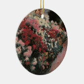 Chrysanthemums van Dennis Bunker Miller, Fine Art Keramisch Ornament (Rechts)