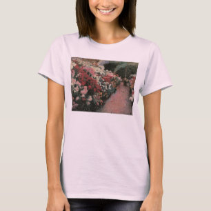 Chrysanthemums van Dennis Bunker Miller, Fine Art T-shirt