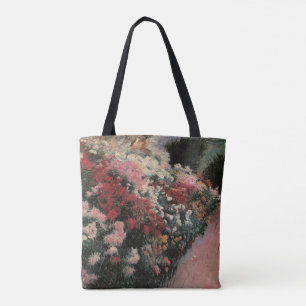 Chrysanthemums van Dennis Bunker Miller, Fine Art Tote Bag