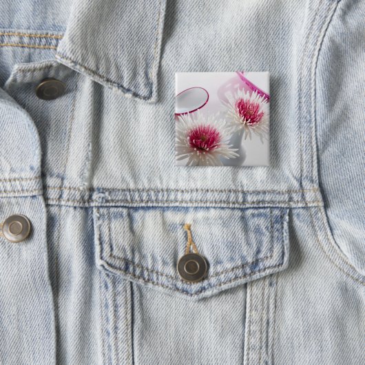 Chrysanthemums Vierkante Button 5,1 Cm (In situ)