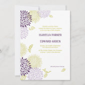 Chrysanthemums Weddenschap 5 x 7 Kaart (Voorkant)