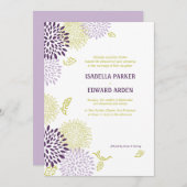 Chrysanthemums Weddenschap 5 x 7 Kaart (Voorkant / Achterkant)