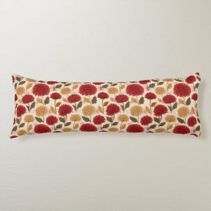 Chrysanths Textuur Huis Styling Boho Memory Foam Lichaamskussen