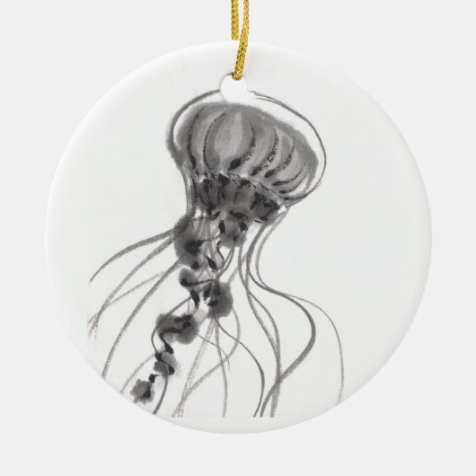 Chrysaora Jellyfish Ornament (Voorkant)