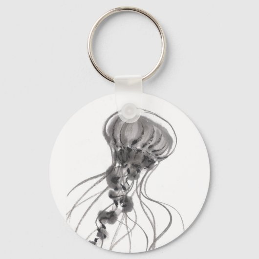 Chrysaora Jellyfish Sleutelhanger (Voorkant)