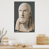 Chrysippus/Griekse filosoof Poster (Keuken)