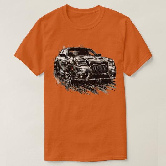Chrysler 300 8 t-shirt (Design voorkant)