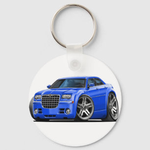 Chrysler 300 Blue Car Sleutelhanger