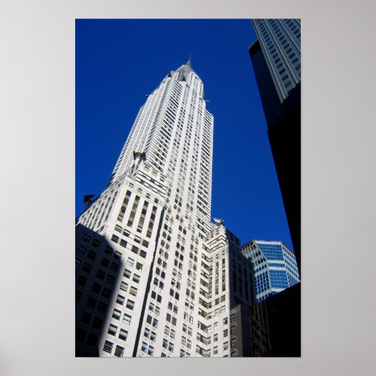 Chrysler bouwt aan New York Poster (Voorkant)