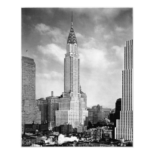 Chrysler Building, 1930 FOTO PRINT Afdruk (Voorkant)