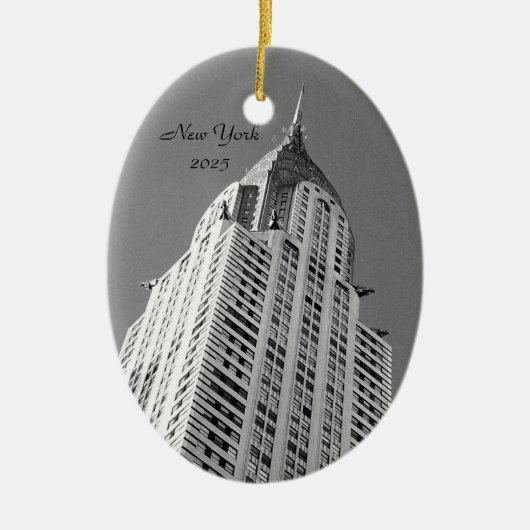 Chrysler Building 2025 Ornament (Voorkant)