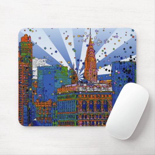 Chrysler Building #3 Muismat (Met muis)