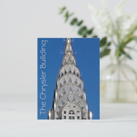 Chrysler Building Briefkaart (Staand voorkant)