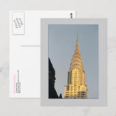Chrysler Building Briefkaart (Voorkant / Achterkant)