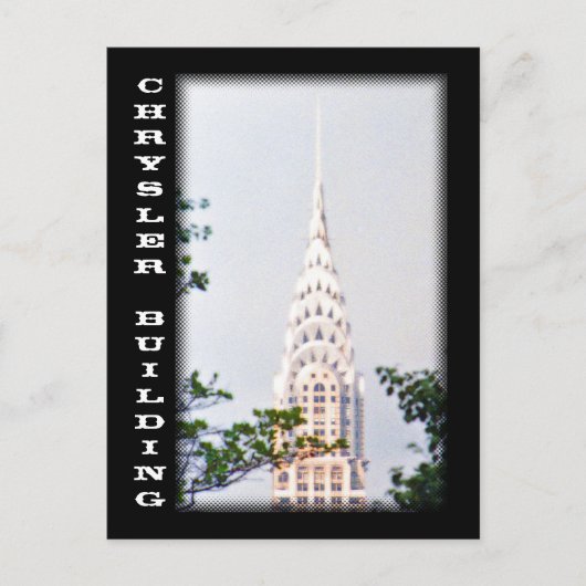 Chrysler Building Briefkaart (Voorkant)