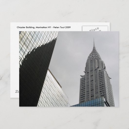 Chrysler Building Briefkaart (Voorkant / Achterkant)