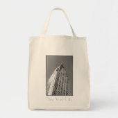 Chrysler Building Canvas Grocery Tas (Voorkant)