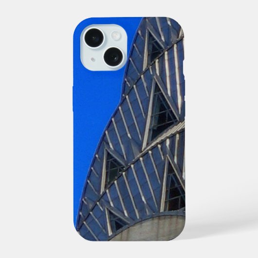 Chrysler Building Deco iPhone 15 Case (Achterkant)