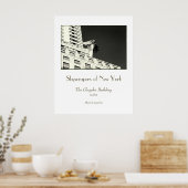 Chrysler Building (Detail) Poster (Keuken)