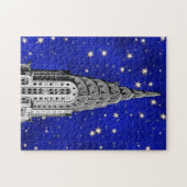 Chrysler Building Dome and a Starry Blue Sky Legpuzzel (Horizontaal)