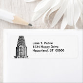 Chrysler Building Dome Etiket (Insitu)