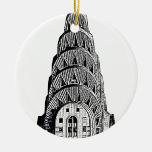 Chrysler Building Dome Keramisch Ornament