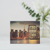 Chrysler Building en de skyline van NYC Briefkaart (Staand voorkant)