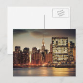 Chrysler Building en de skyline van NYC Briefkaart (Voorkant / Achterkant)