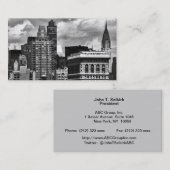 Chrysler Building, Flatiron Building, Sky House BW Visitekaartje (Voorkant / Achterkant)