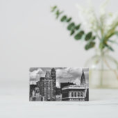 Chrysler Building, Flatiron Building, Sky House BW Visitekaartje (Staand voorkant)