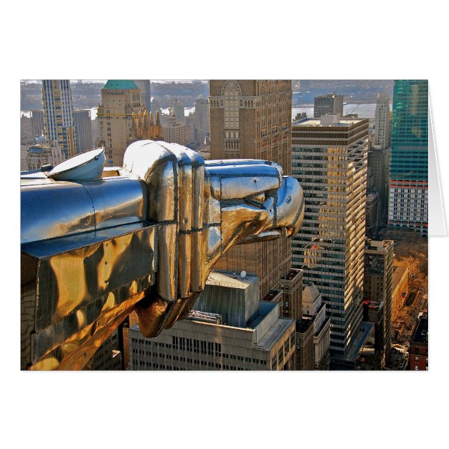 Chrysler Building Gargoyle (Voorkant Horizontaal)