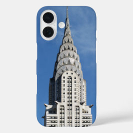 Chrysler Building Gargoyles iPhone 16 Hoesje