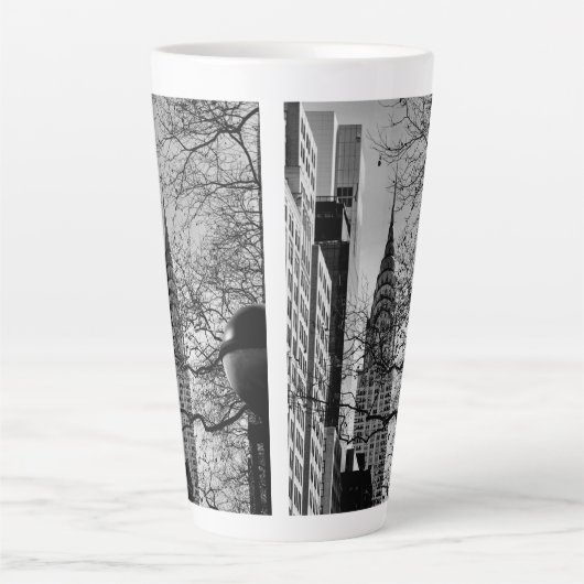 Chrysler Building Manhattan tall latte mok (Voorkant)