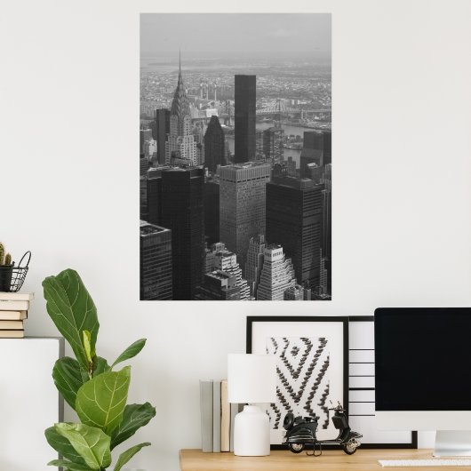 Chrysler Building, Midtown Poster (Thuiskantoor)