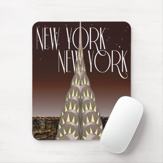 Chrysler Building Mousepad Muismat (Met muis)