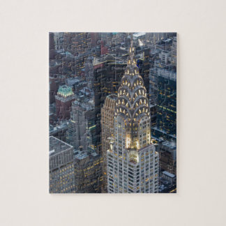 Chrysler Building New York City Aerial Skyline NYC Legpuzzel