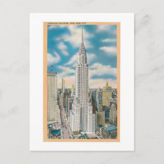 Chrysler Building, New York City Briefkaart