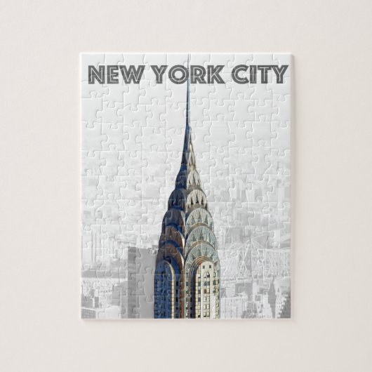 Chrysler Building New York City Legpuzzel (Verticaal)